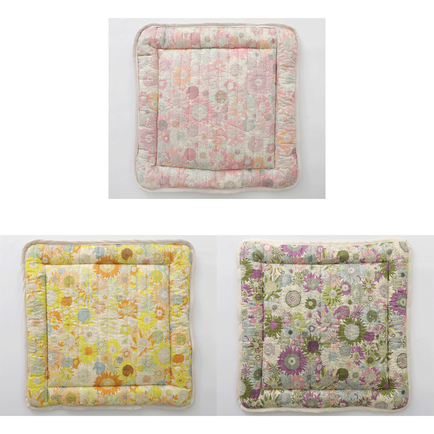 リバティ キルティングシートクッション