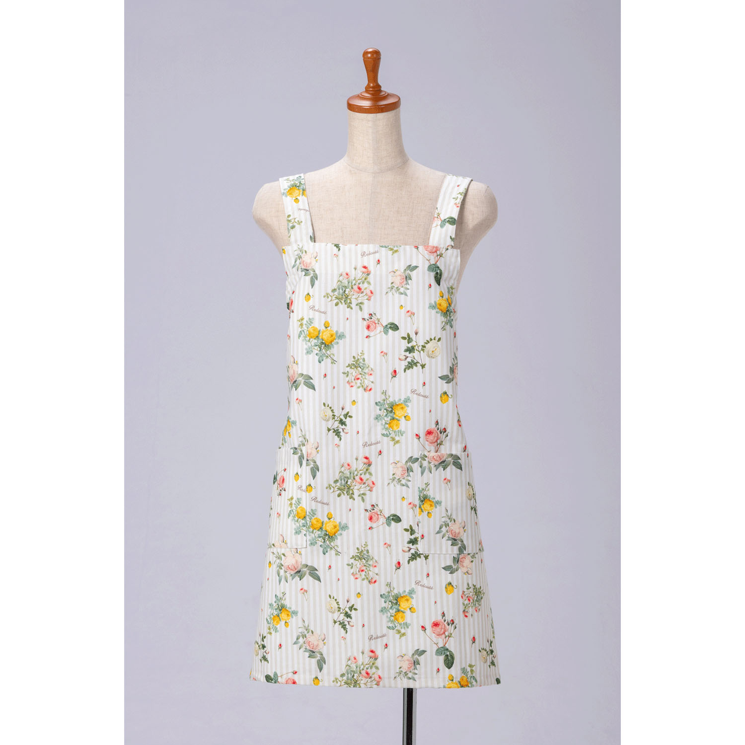 バッククロスエプロン ローズガーデン - 画像1