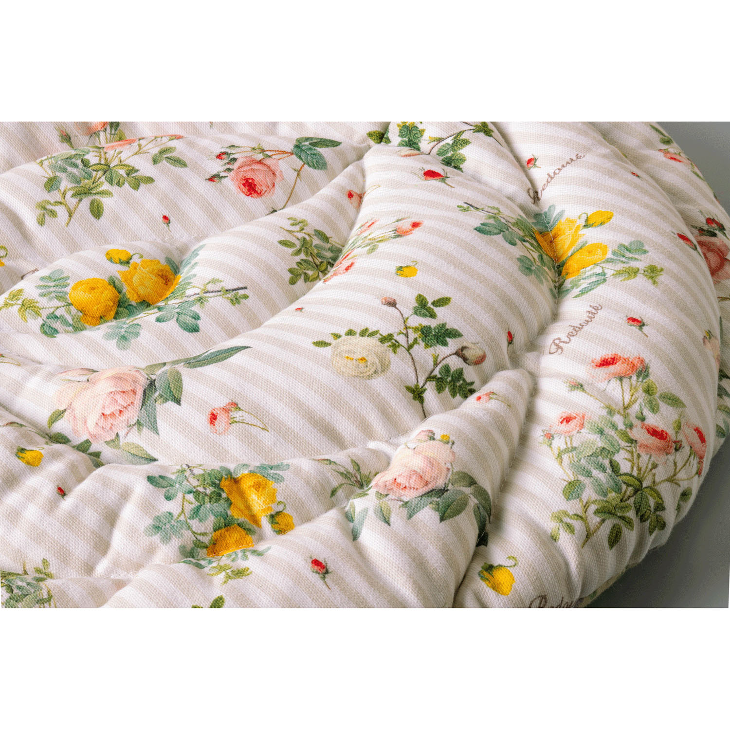 キルトチェアパッド・ ローズガーデン - 画像2