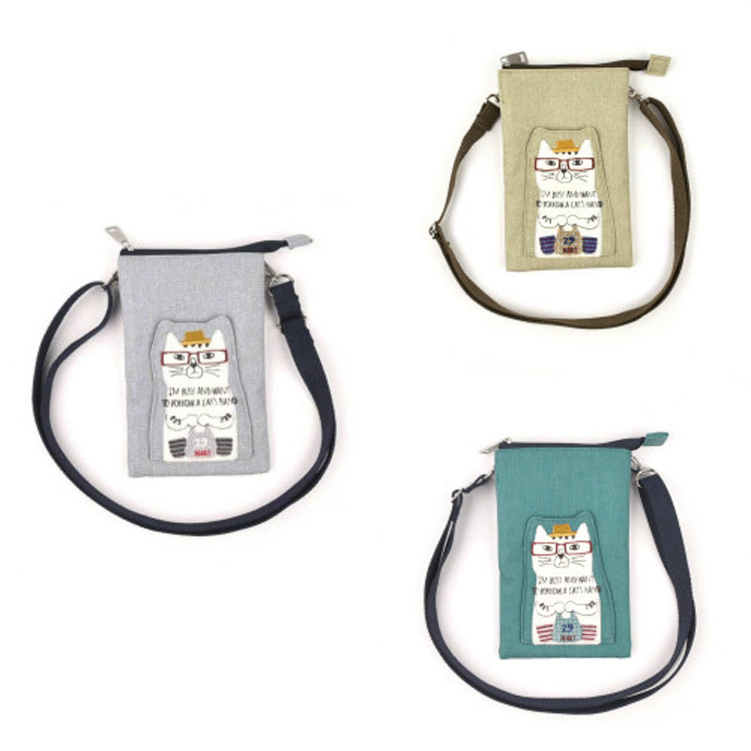 ミニサコッシュ ショッピングネコまるけ