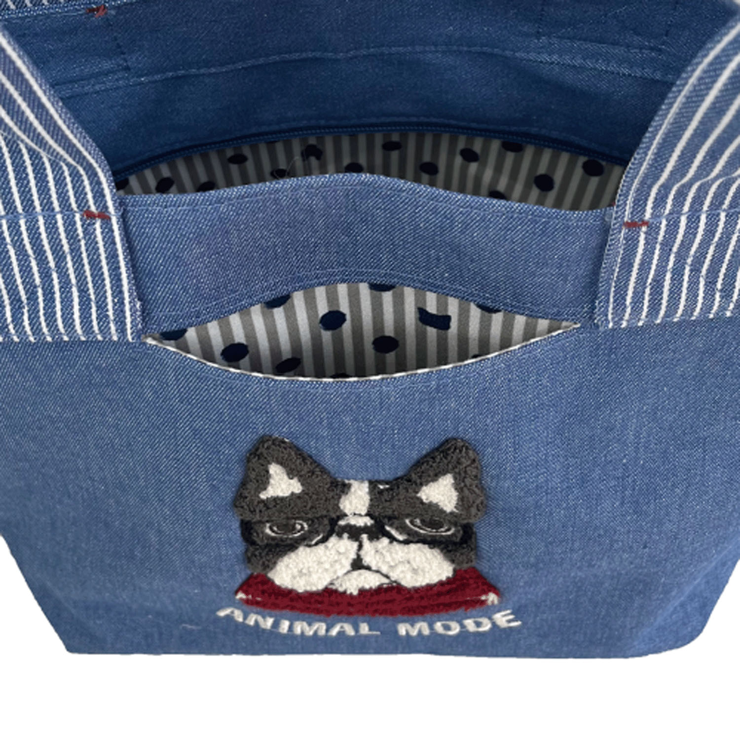 デニム調ミニバッグ パウロ - 画像6