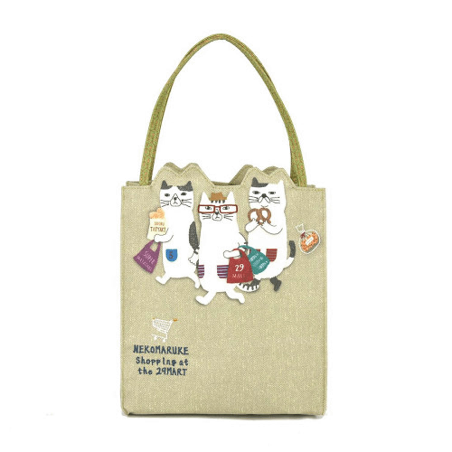 ダイカットトート ショッピングネコまるけ - 画像6