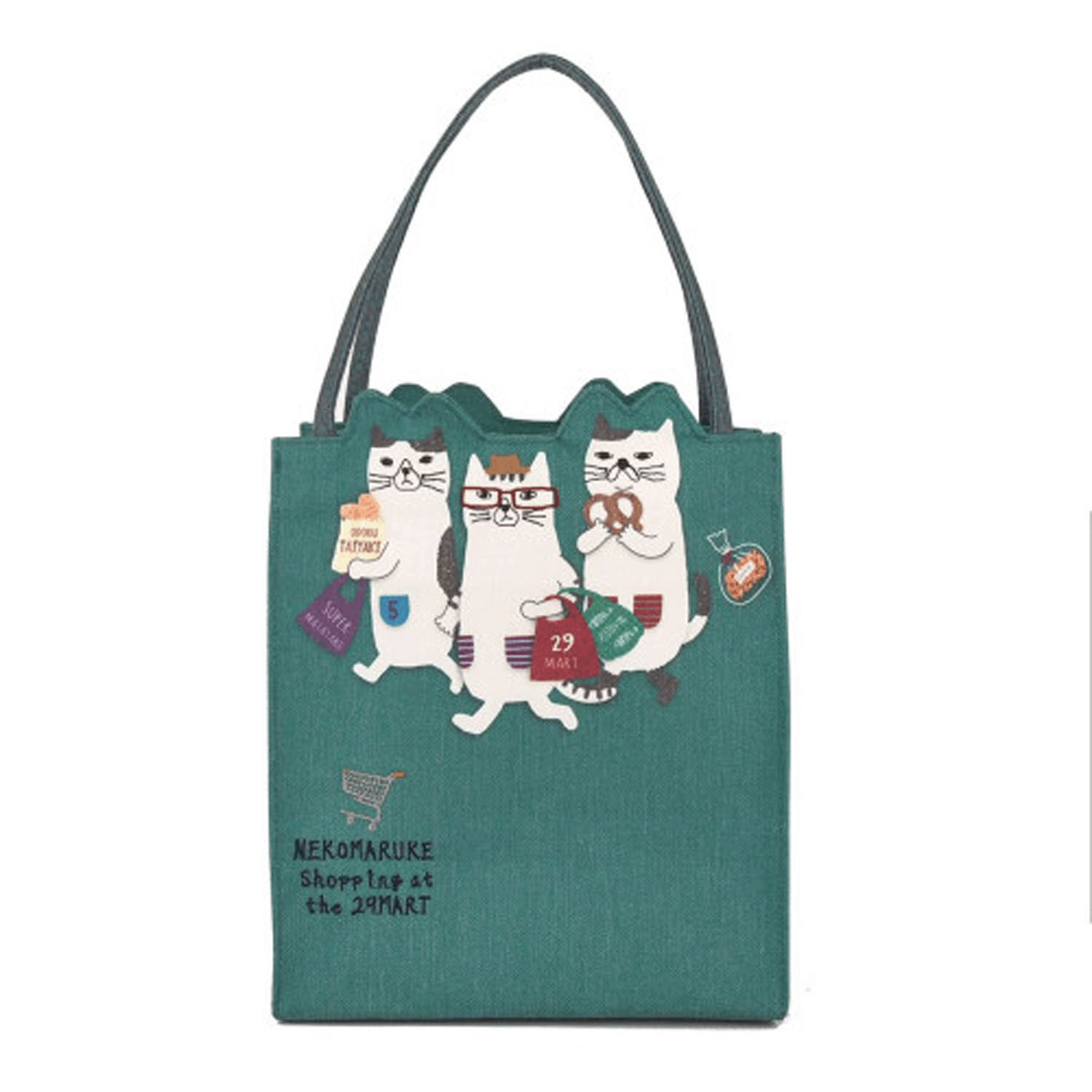 ダイカットトート ショッピングネコまるけ - 画像10