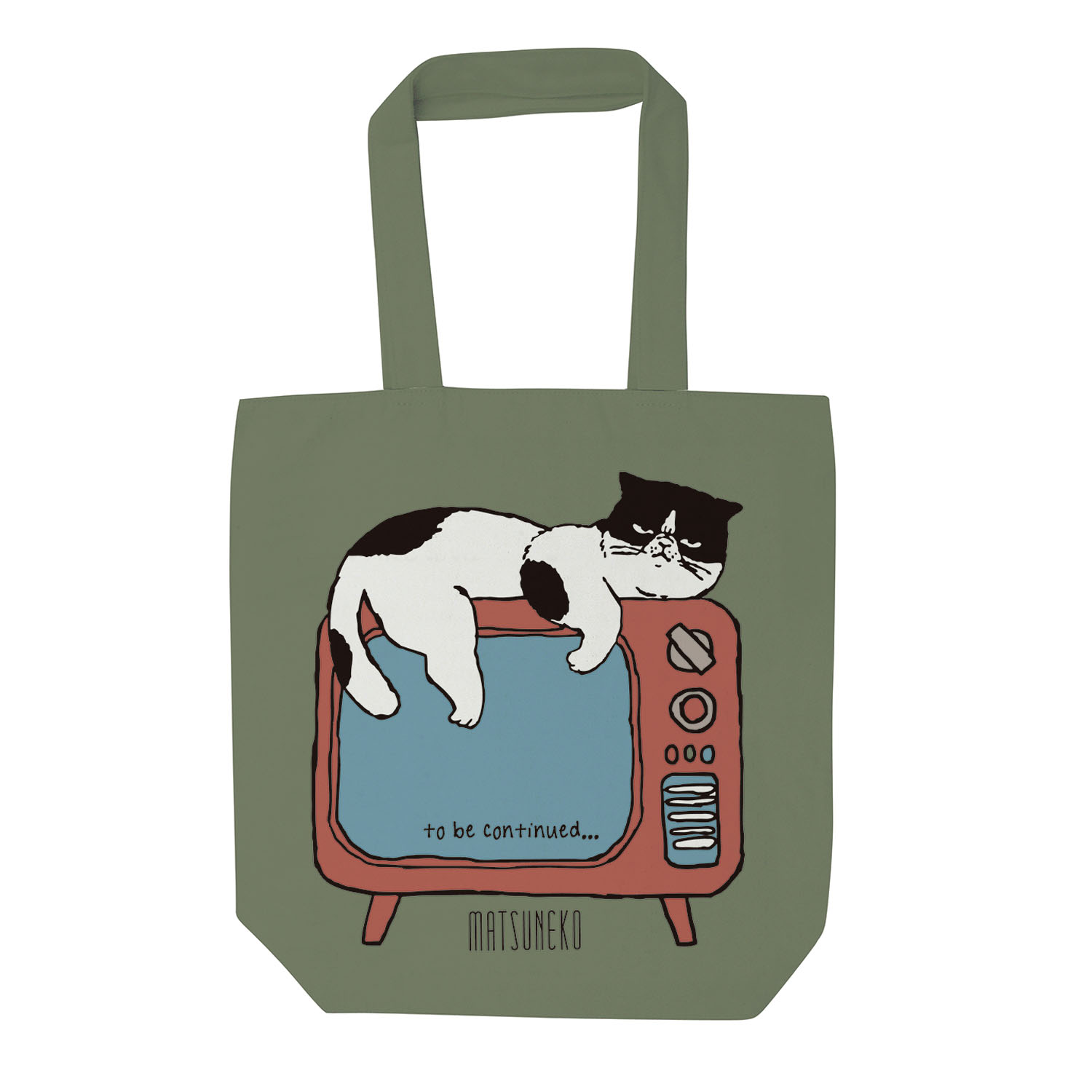 トートバッグ マツネコテレビ - 画像1