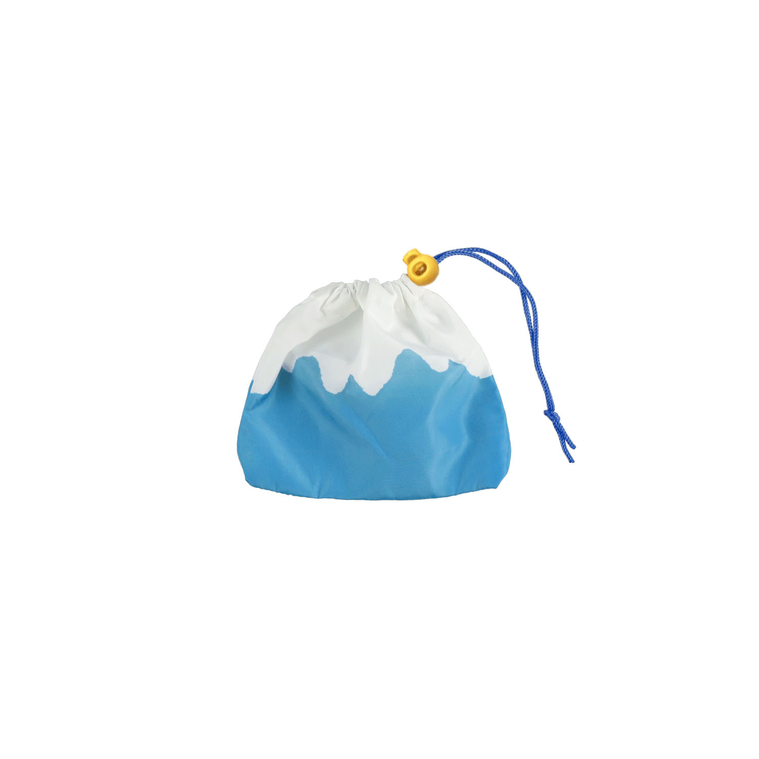 巾着付エコバッグ フジヤマ - 画像1