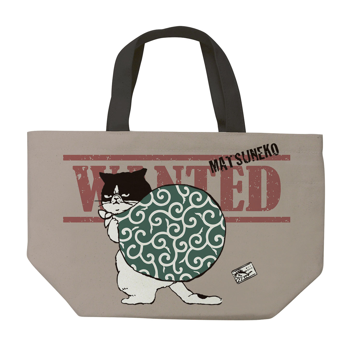 ミニトートバッグ マツネコドロボー