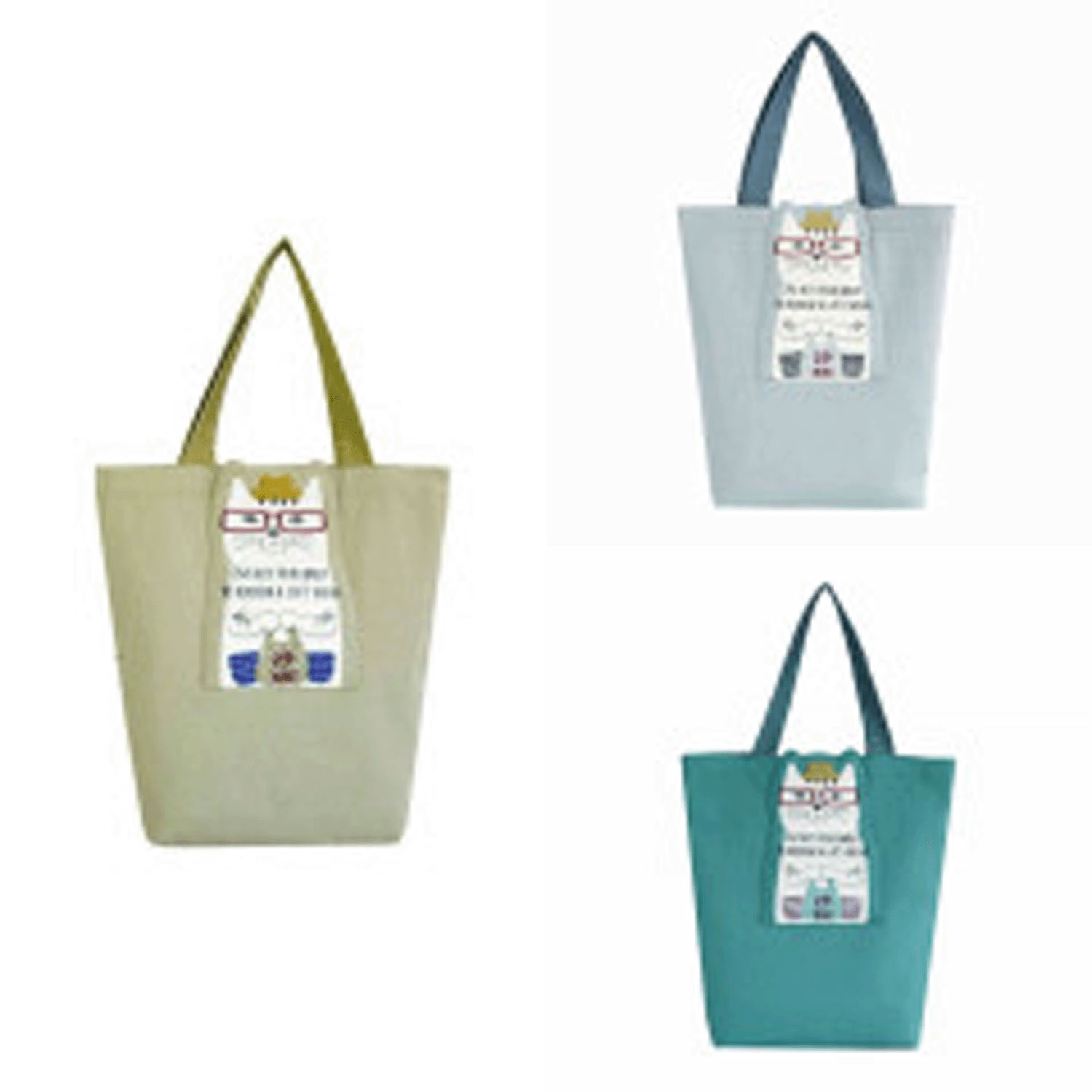 トートバッグ ショッピングネコまるけ