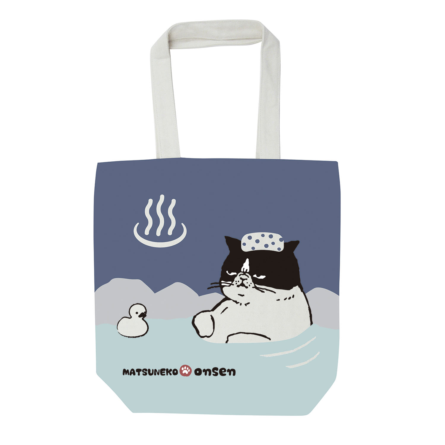 トートバッグ マツネコ温泉