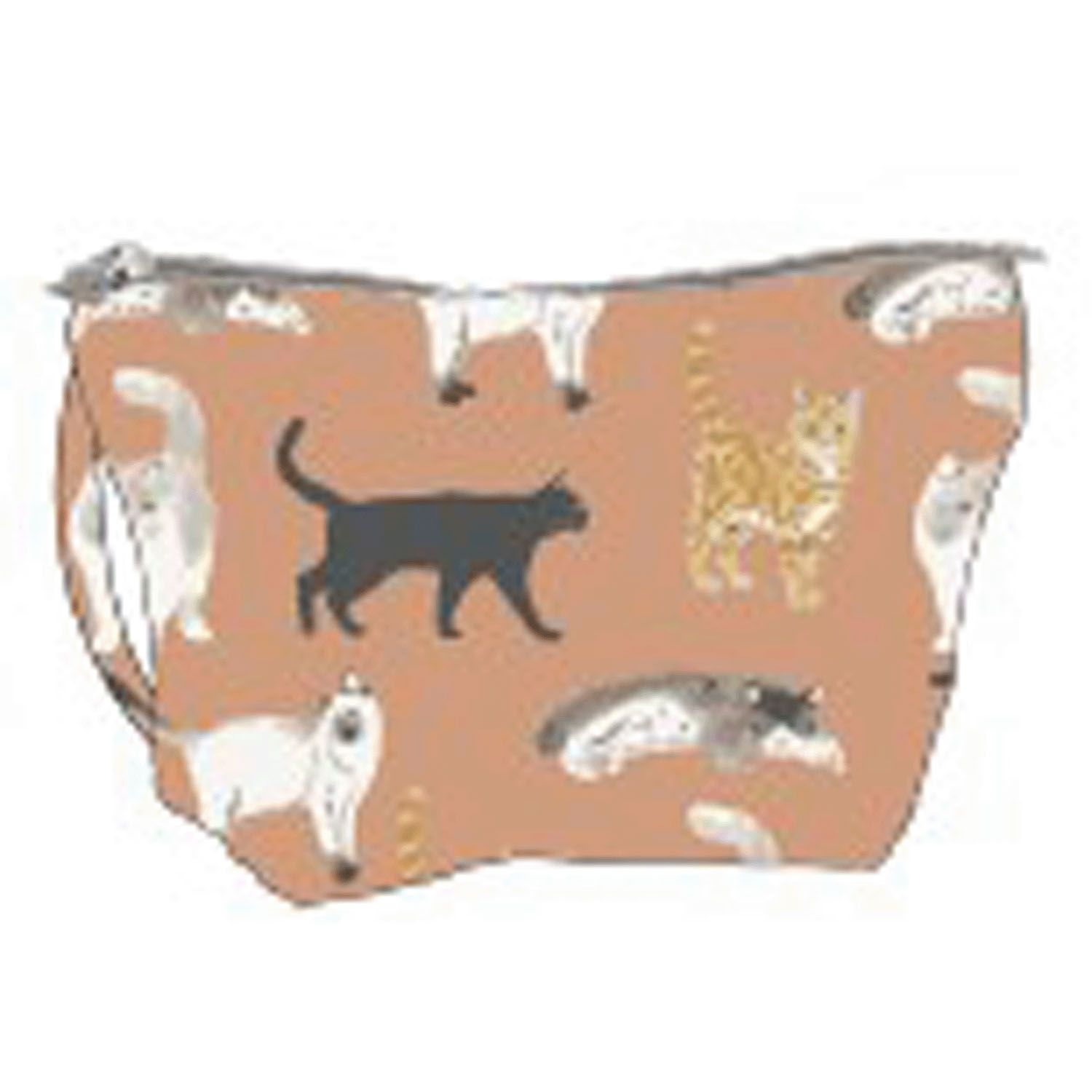 トリドリギャラリー ポーチ メニーキャット オレンジ - 画像1