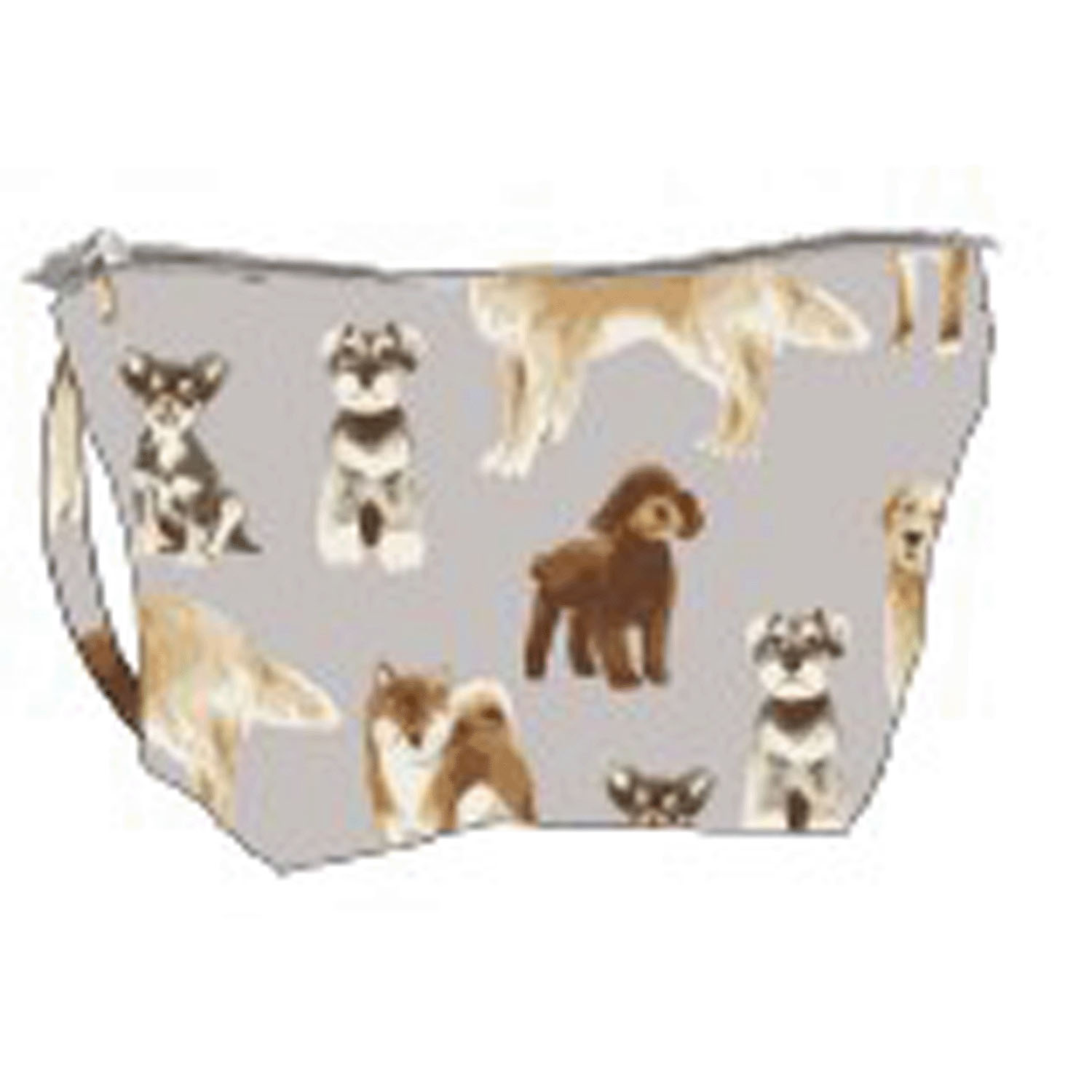 トリドリギャラリー ポーチ メニードッグ グレイ - 画像1