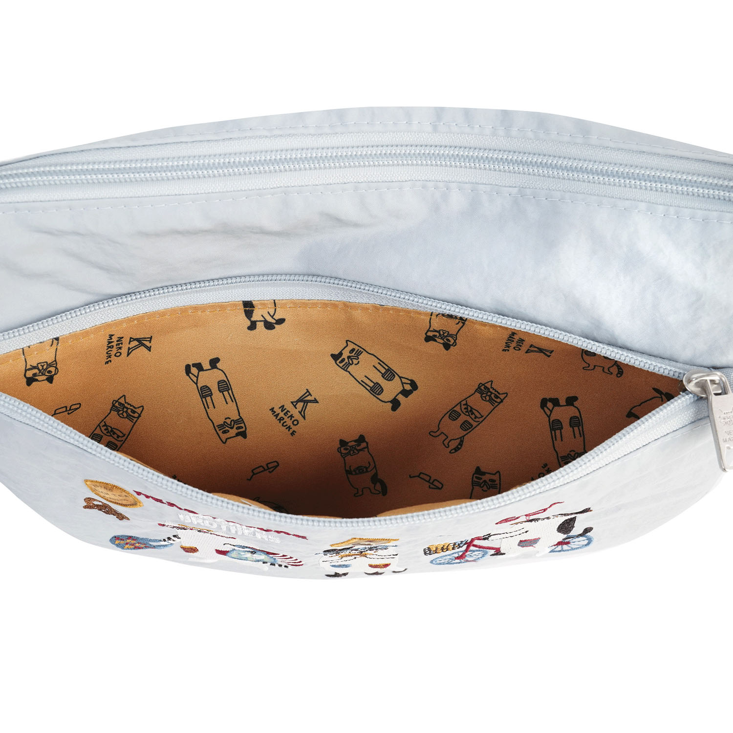 ショルダーバッグ ネコまるけ柄 - 画像5