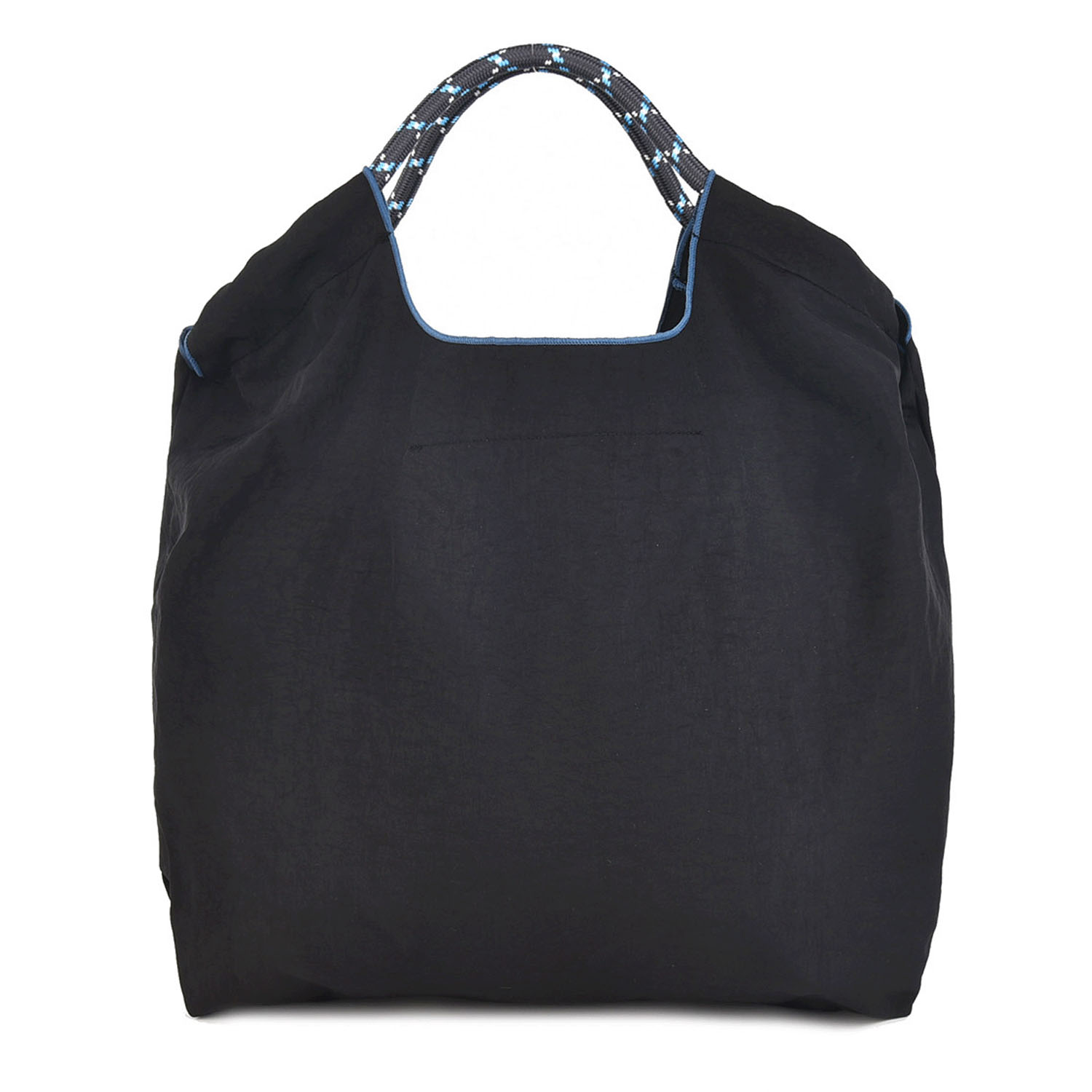 撥水加工刺繍ワッシャーバッグ M ネコまるけ柄 - 画像4