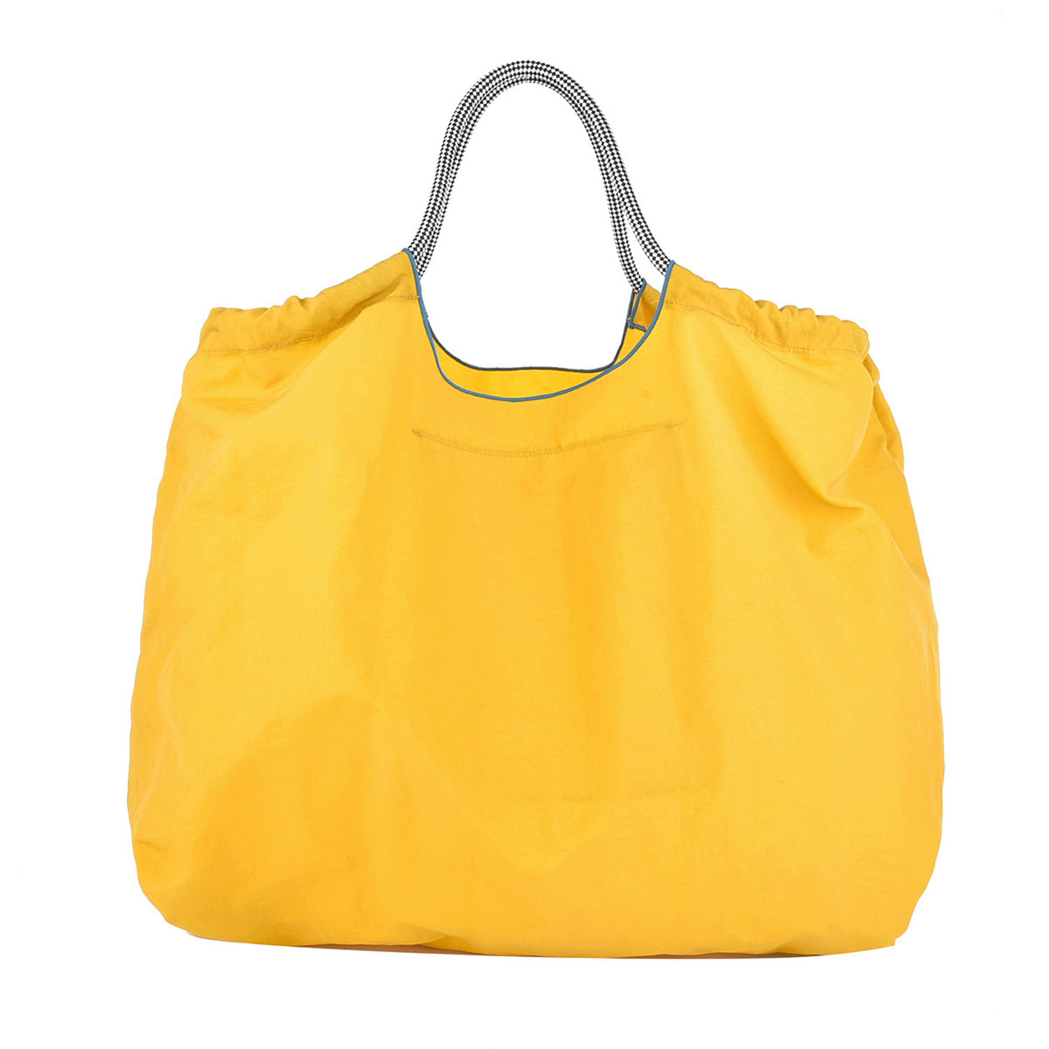 撥水加工刺繍ワッシャーバッグ L アニマルモード柄 - 画像4