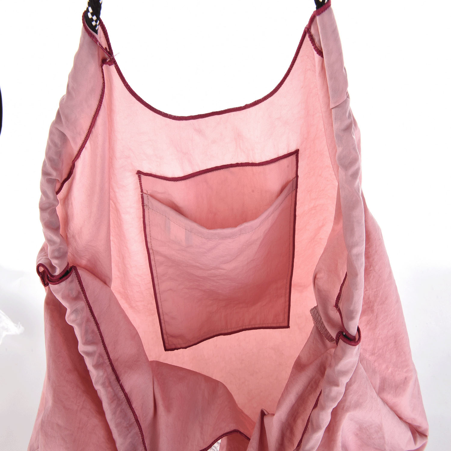 撥水加工刺繍ワッシャーバッグ L なごなごさん柄 - 画像20