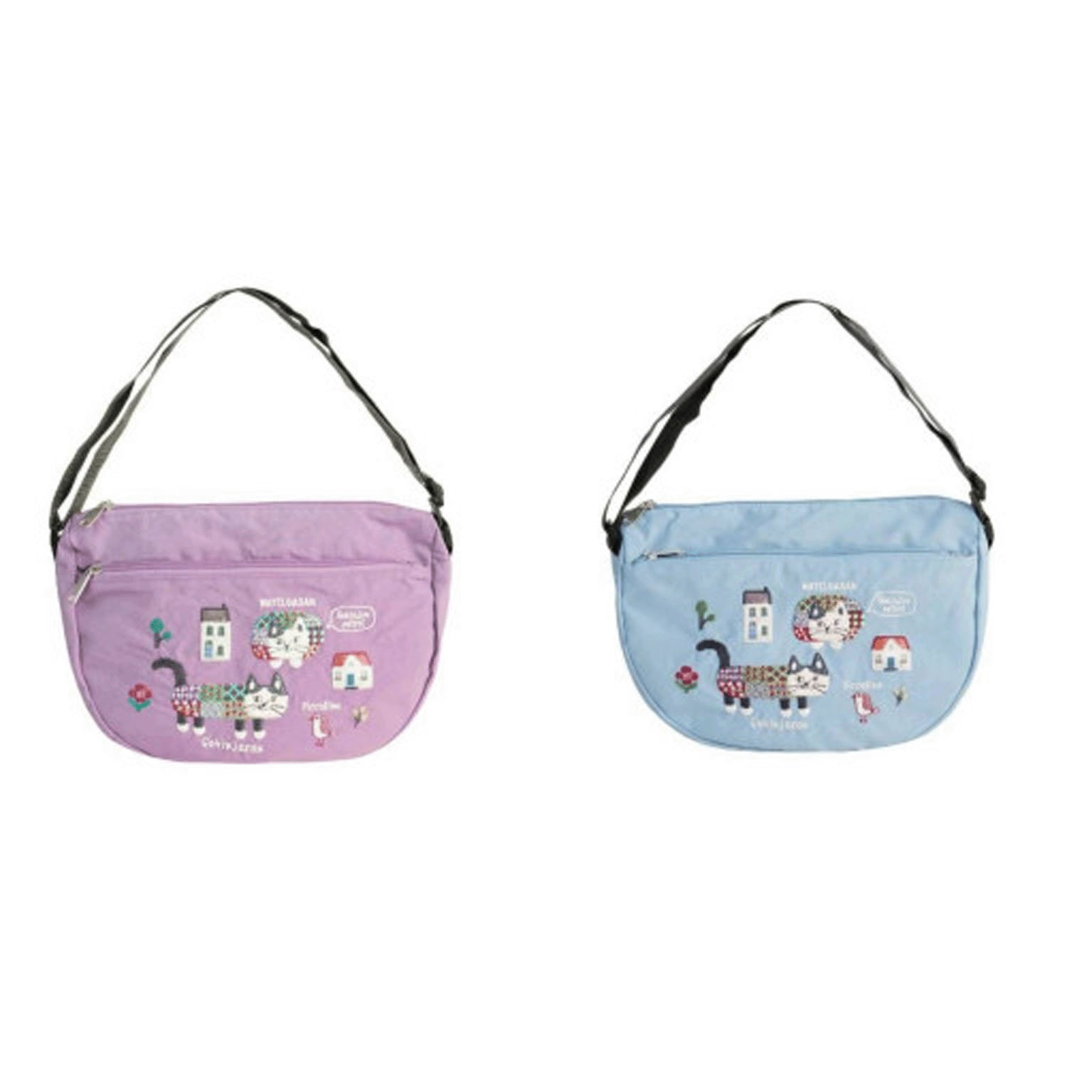 ショルダーバッグ マチルダさん柄