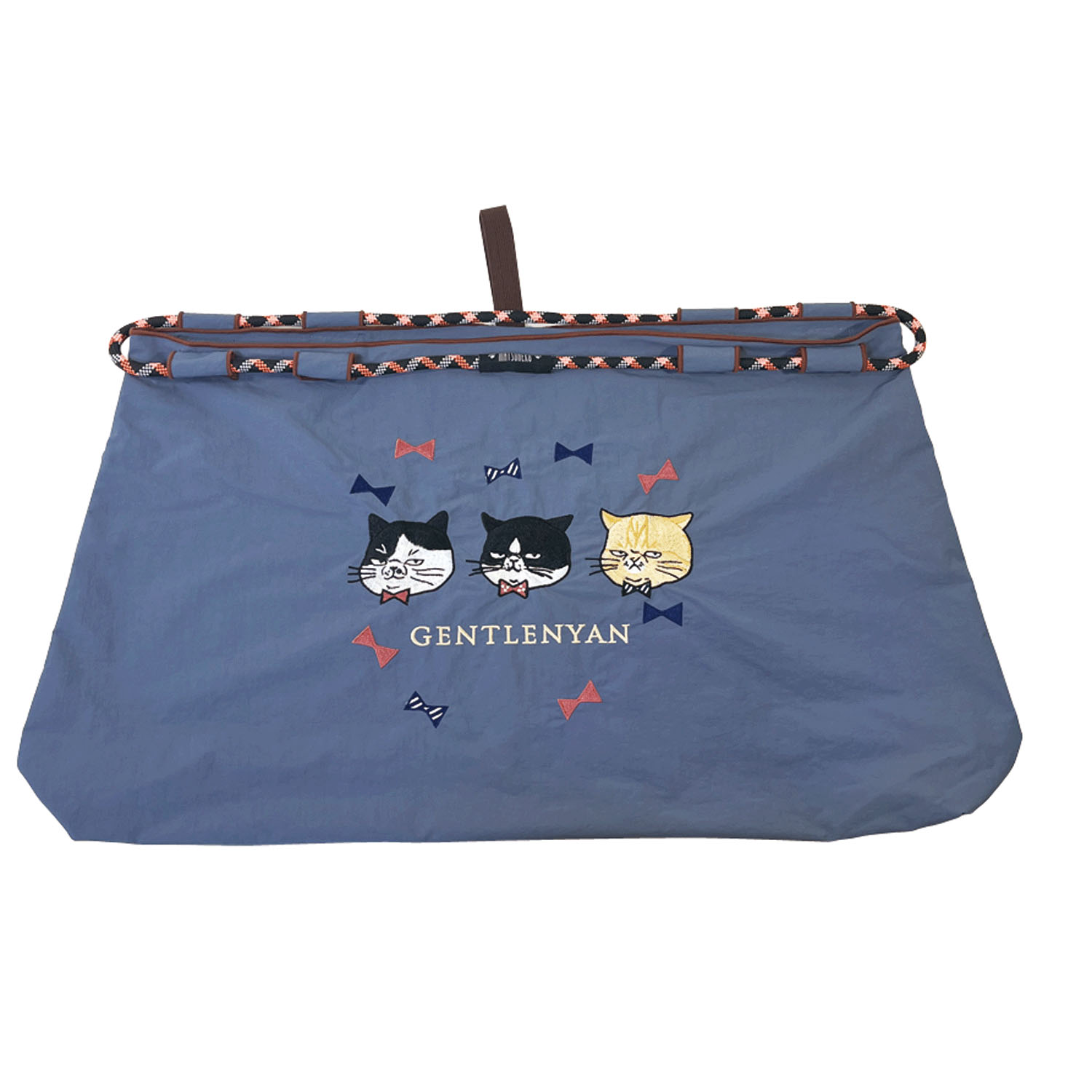 刺繍バッグL ジェントルニャン