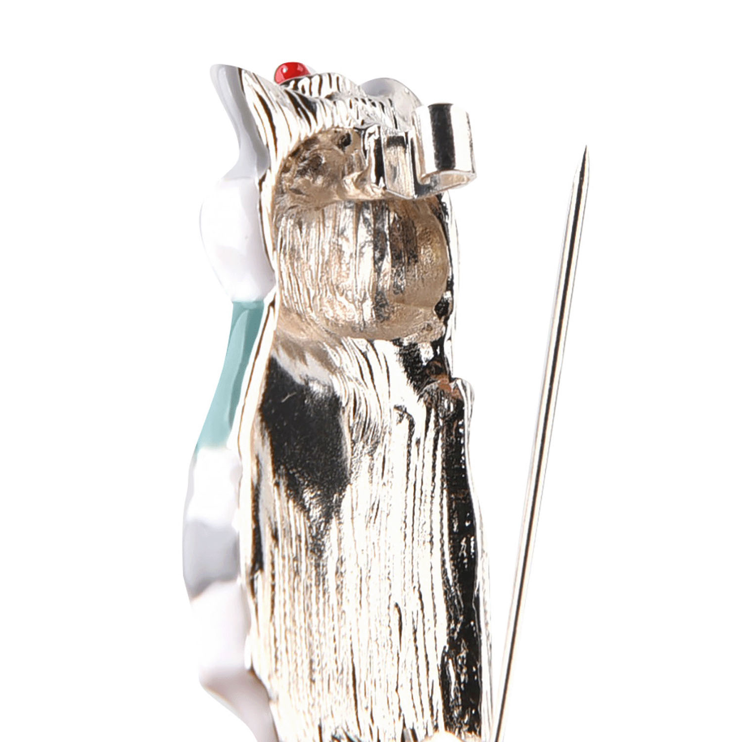 親指サイズのブローチ シナモン - 画像6