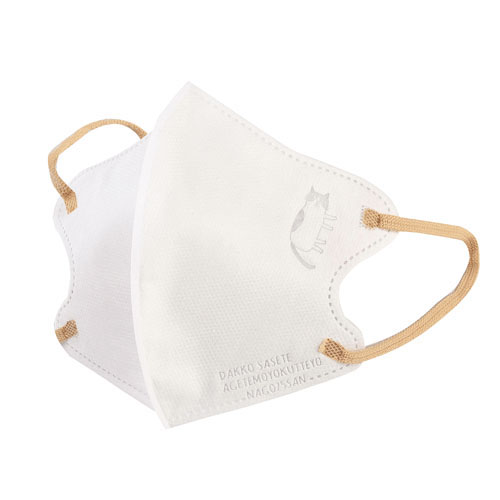 不織布立体マスクなごなごさん柄 - 画像1