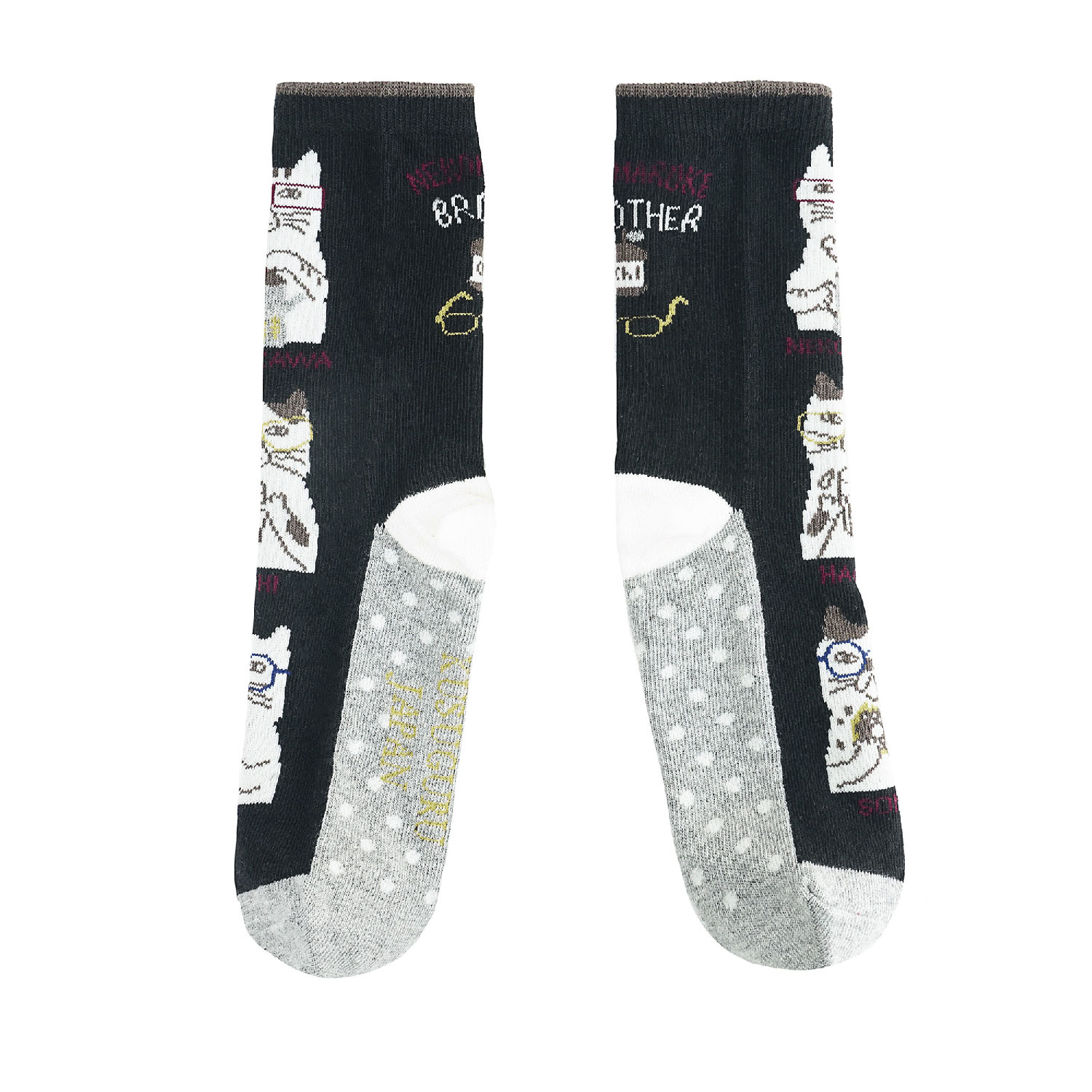 ジャガード靴下 レギュラータイプ ネコまるけ柄 - 画像16