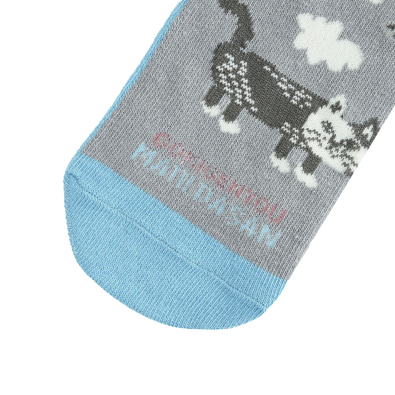 ジャガード靴下 レギュラータイプ マチルダさん柄 - 画像3