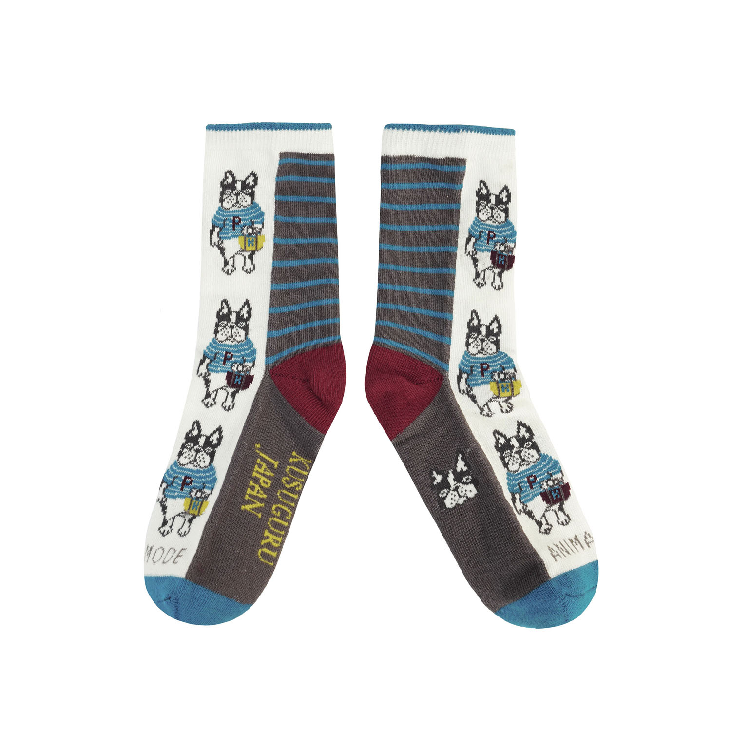 ジャガード靴下 レギュラータイプ パウロ柄 - 画像4