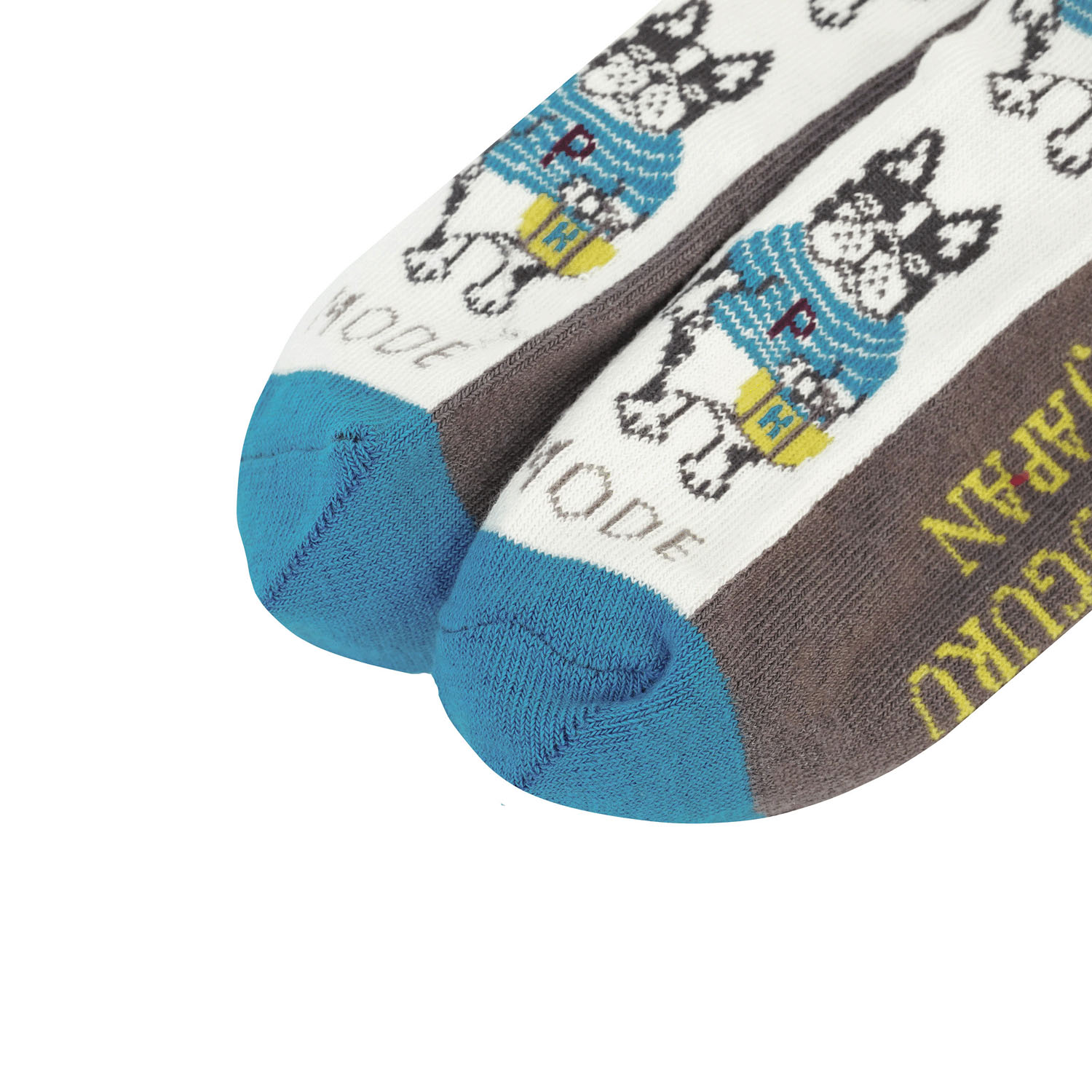 ジャガード靴下 レギュラータイプ パウロ柄 - 画像6