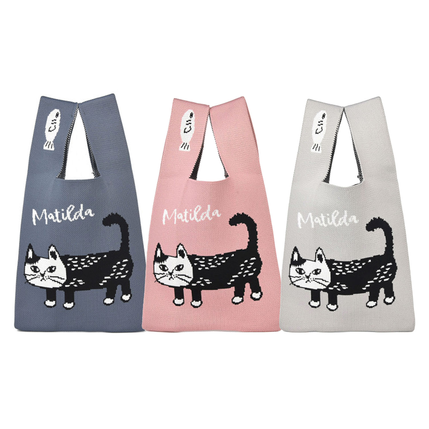 ニットバッグ マチルダさん - 画像1