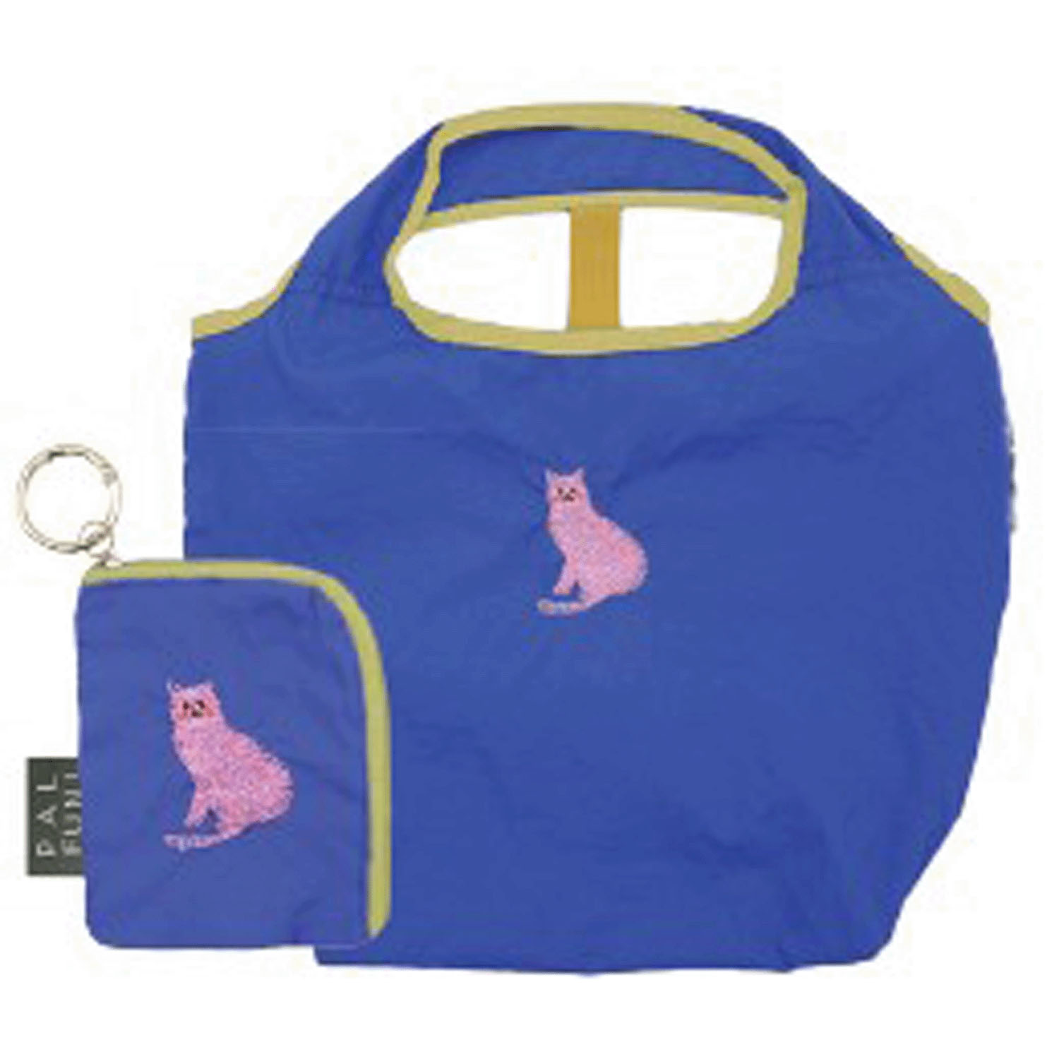 ポーチ付ミニエコバッグ プラウドミュー ブルー