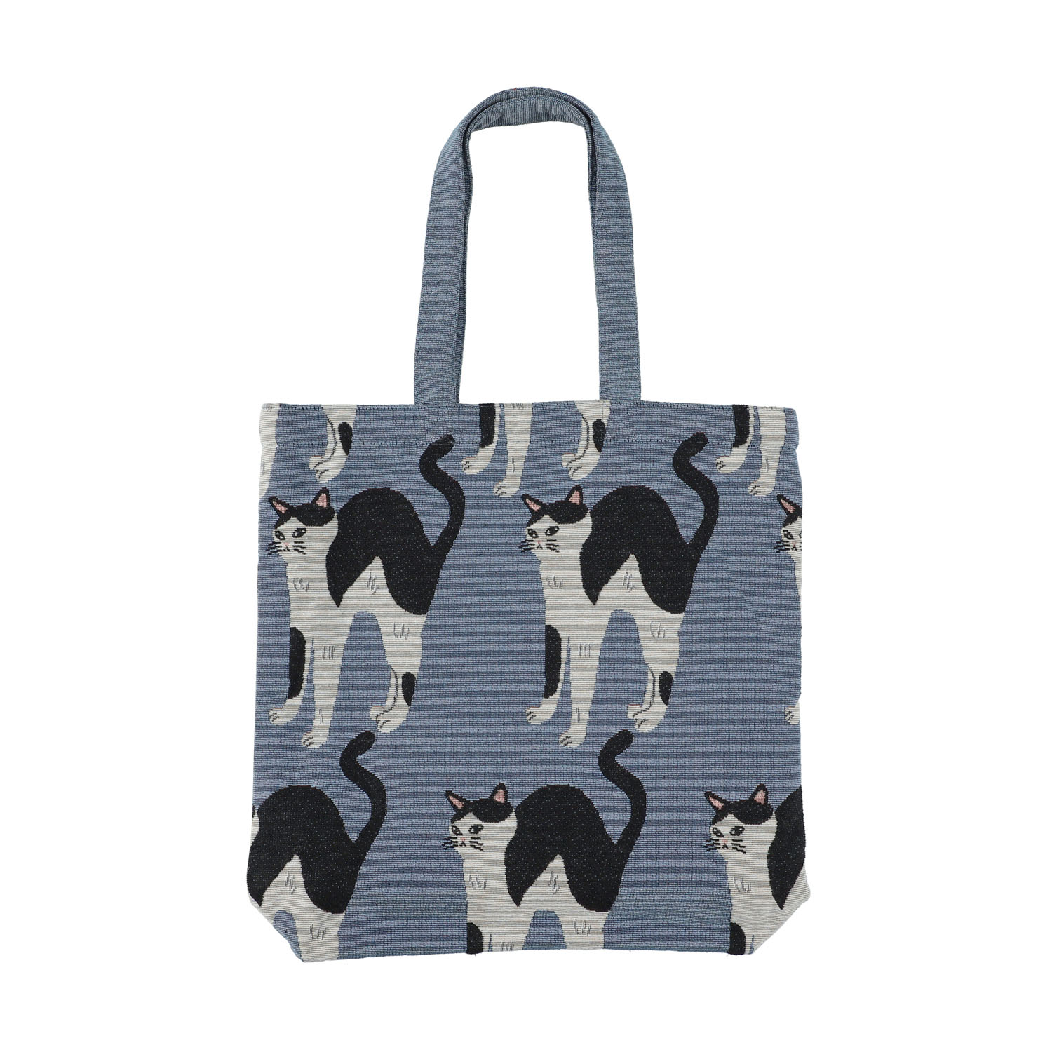 ouaf ouaf ＆ miaou marche トートバッグ  クロブチ - 画像1