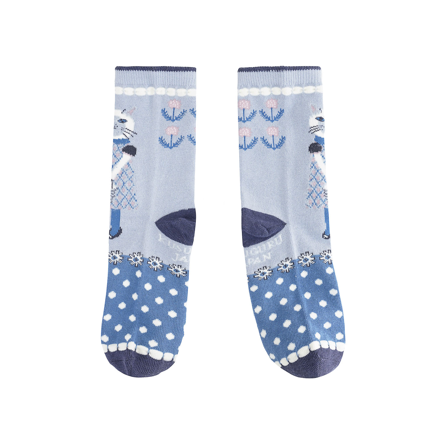 靴下 レギュラータイプ すずらんさん柄 - 画像3