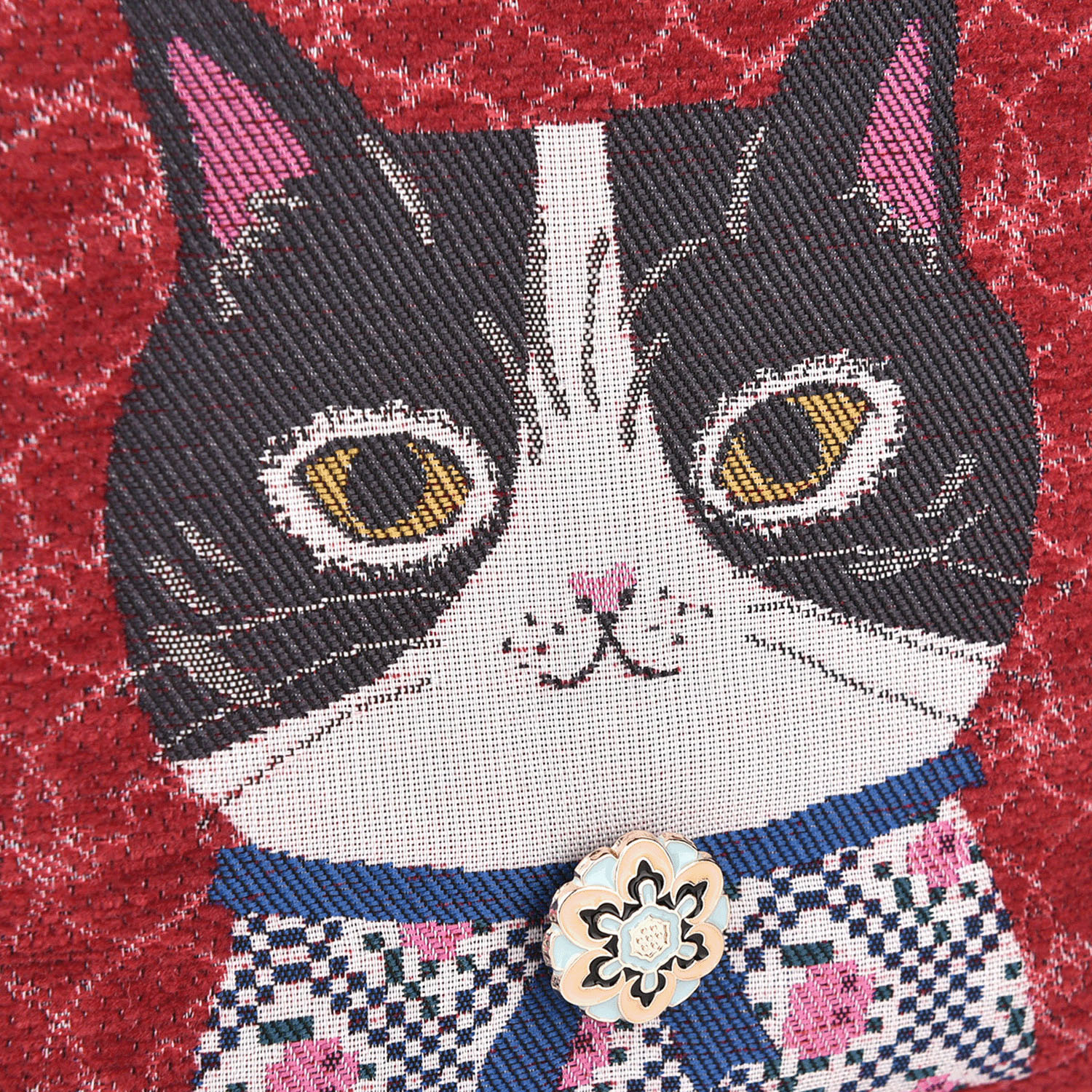 パーラーすずらん堂 シェニールジャガード  ポーチ - 画像5