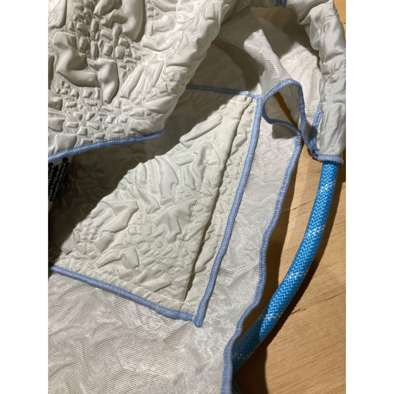 【エトワール海渡限定】ザックリこなれ感バッグ はちわれ猫 アイボリー - 画像5