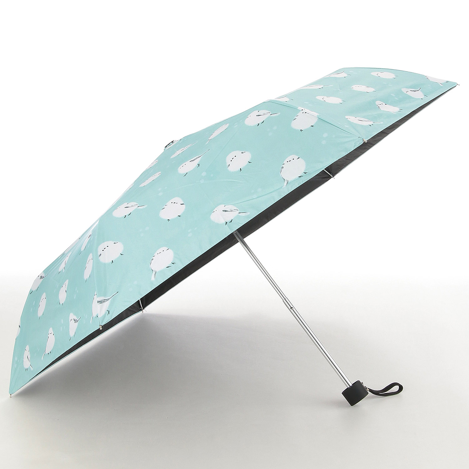 折りたたみ傘 ホワホワシマエナガ - 画像1