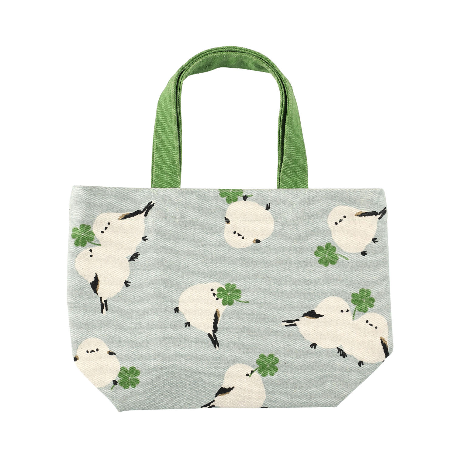 ミニトート ヨツバノシマエナガ ぐりーん