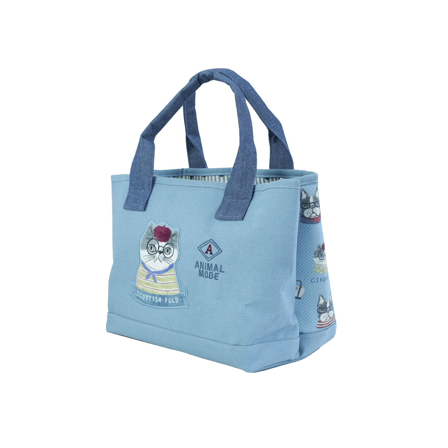 蓋付き仕切りトート アニマルモード - 画像8