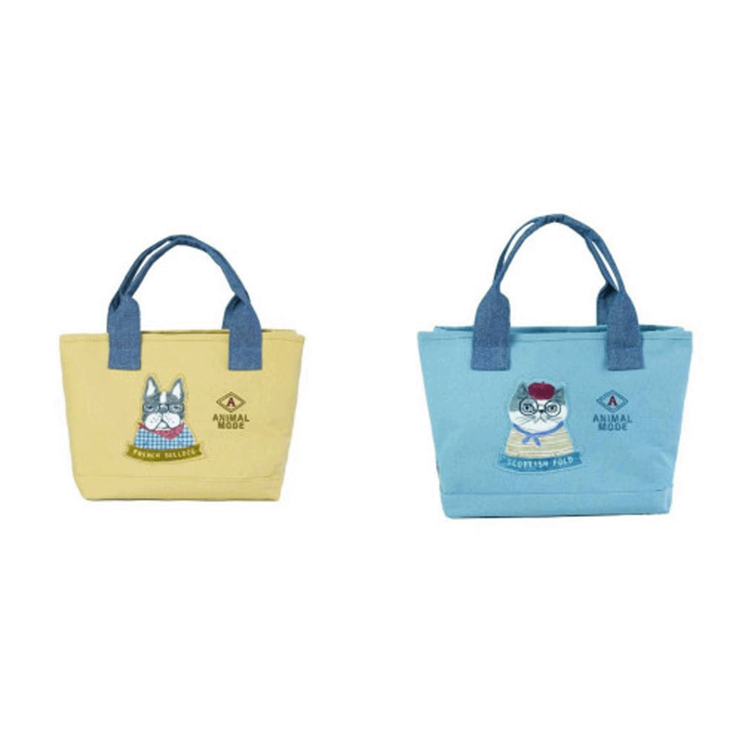 蓋付き仕切りトート アニマルモード - 画像1