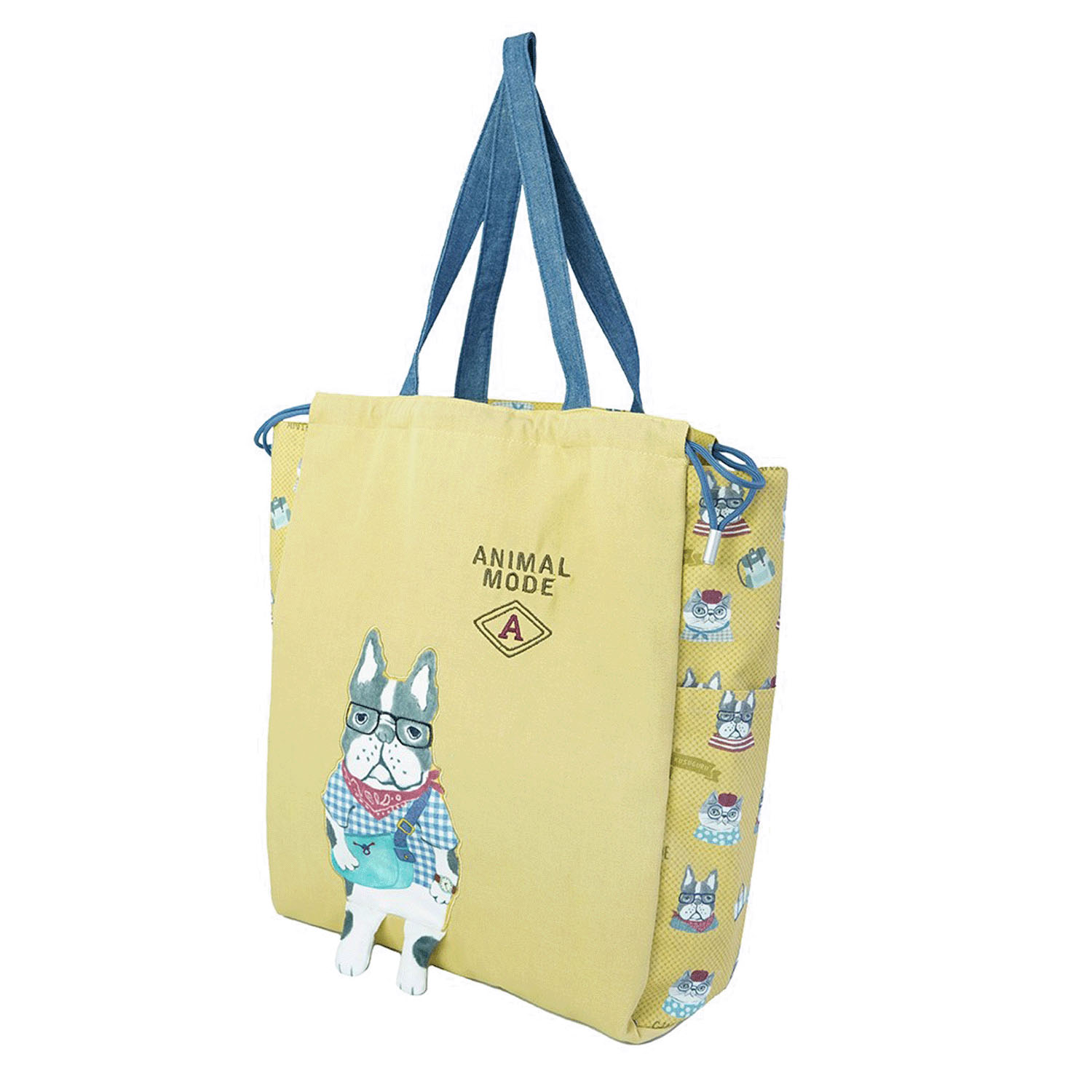 巾着トートバッグ アニマルモード - 画像3