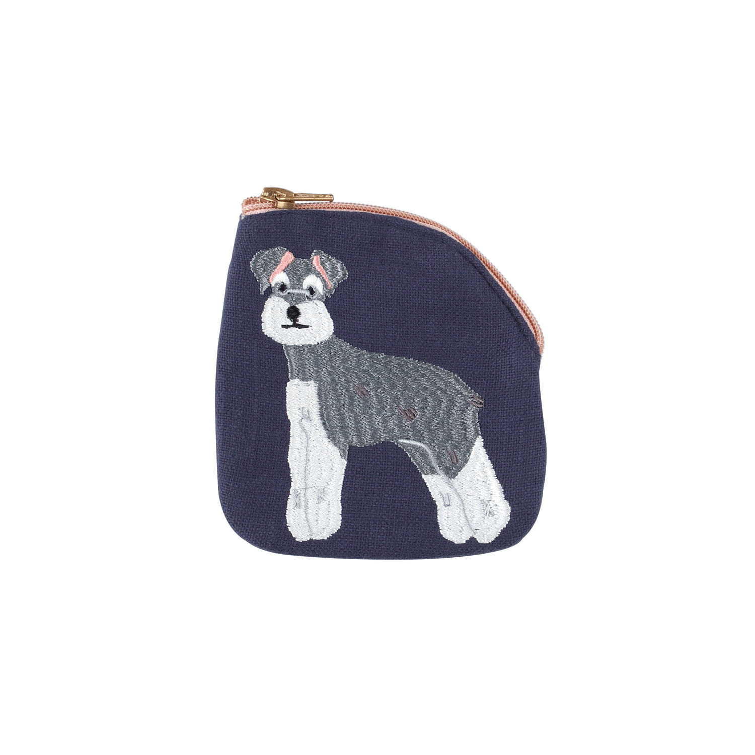 ouaf ouaf ＆ miaou marche ししゅうポーチ ミニシュナ