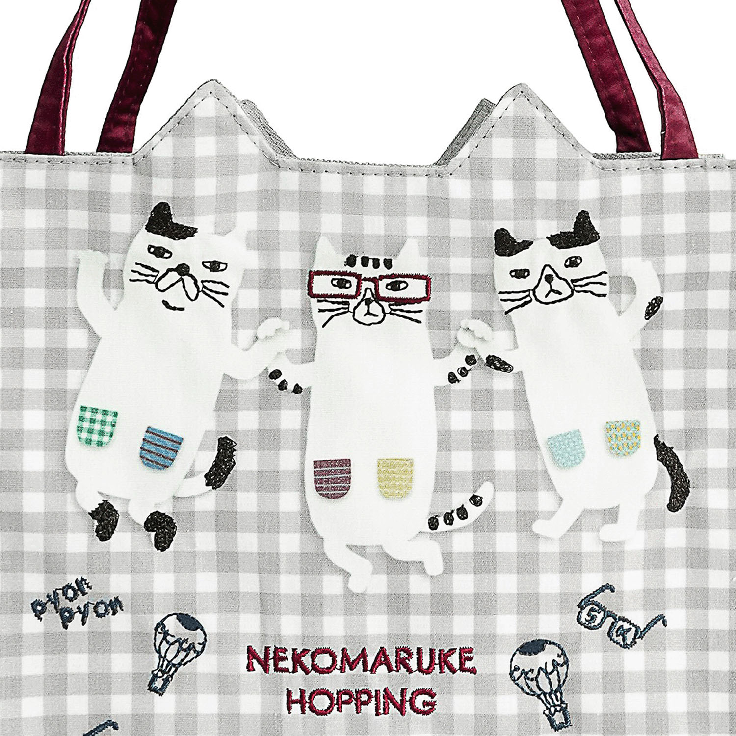 スクエアバッグ ネコまるけ - 画像3