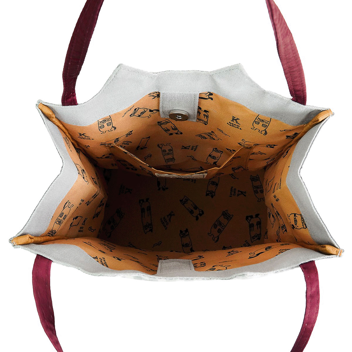 スクエアバッグ ネコまるけ - 画像4