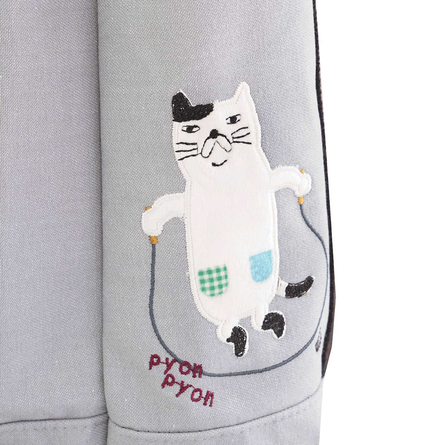 蓋付き仕切りトートS ネコまるけ - 画像6