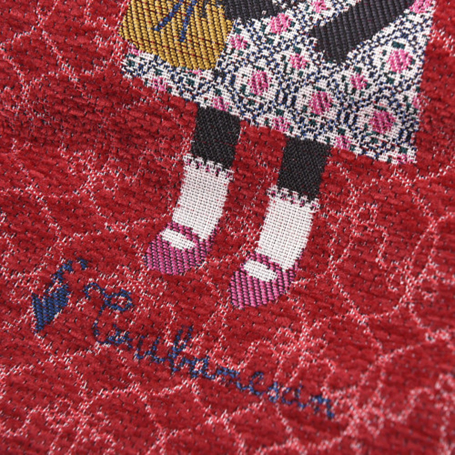 パーラーすずらん堂 シェニール ミニサコッシュ - 画像4