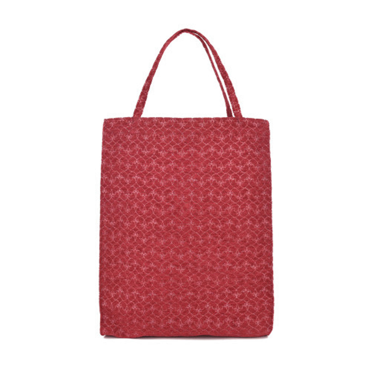 パーラーすずらん堂 シェニールジャガード スクエアバッグ - 画像5