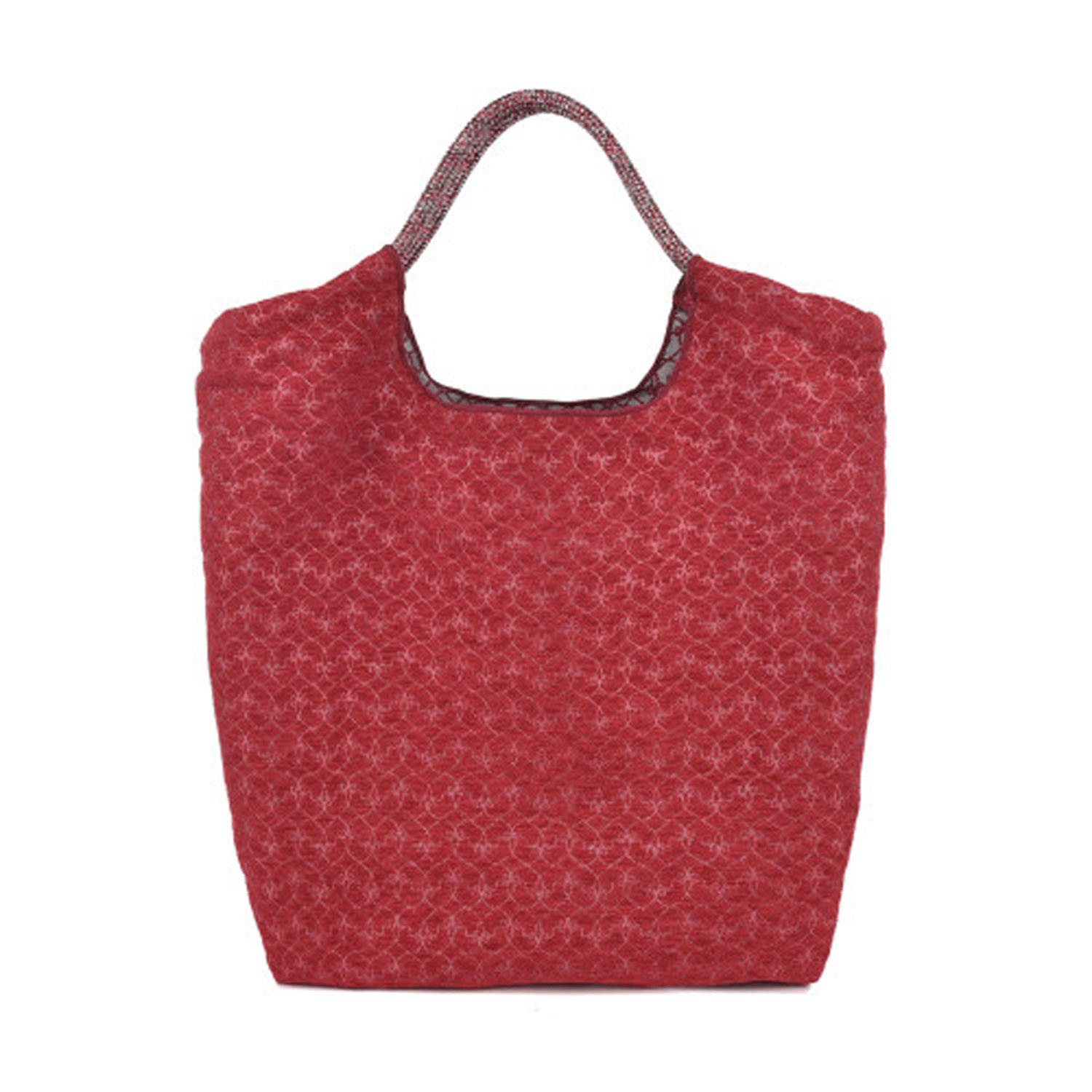 パーラーすずらん堂 シェニールジャガード パラコードバッグ - 画像5