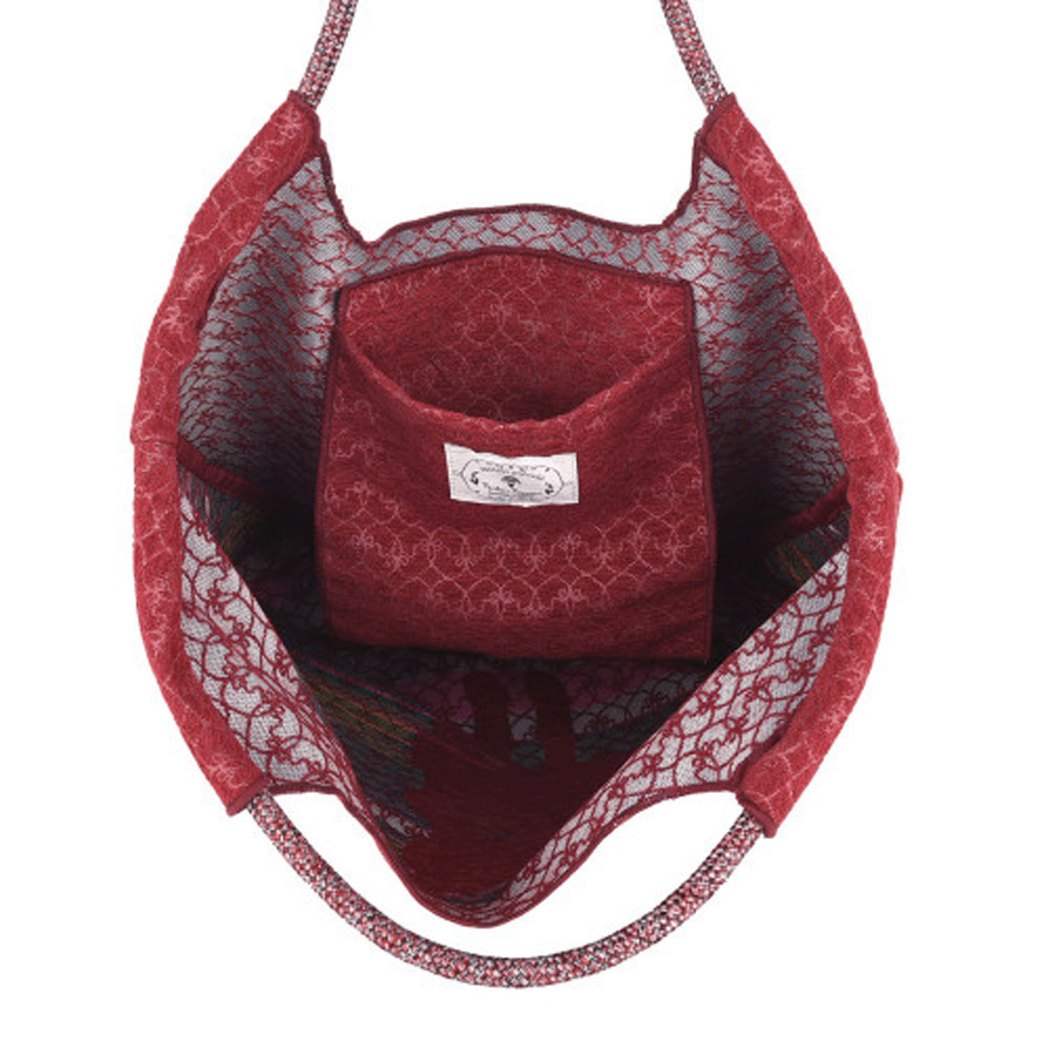 パーラーすずらん堂 シェニールジャガード パラコードバッグ - 画像7