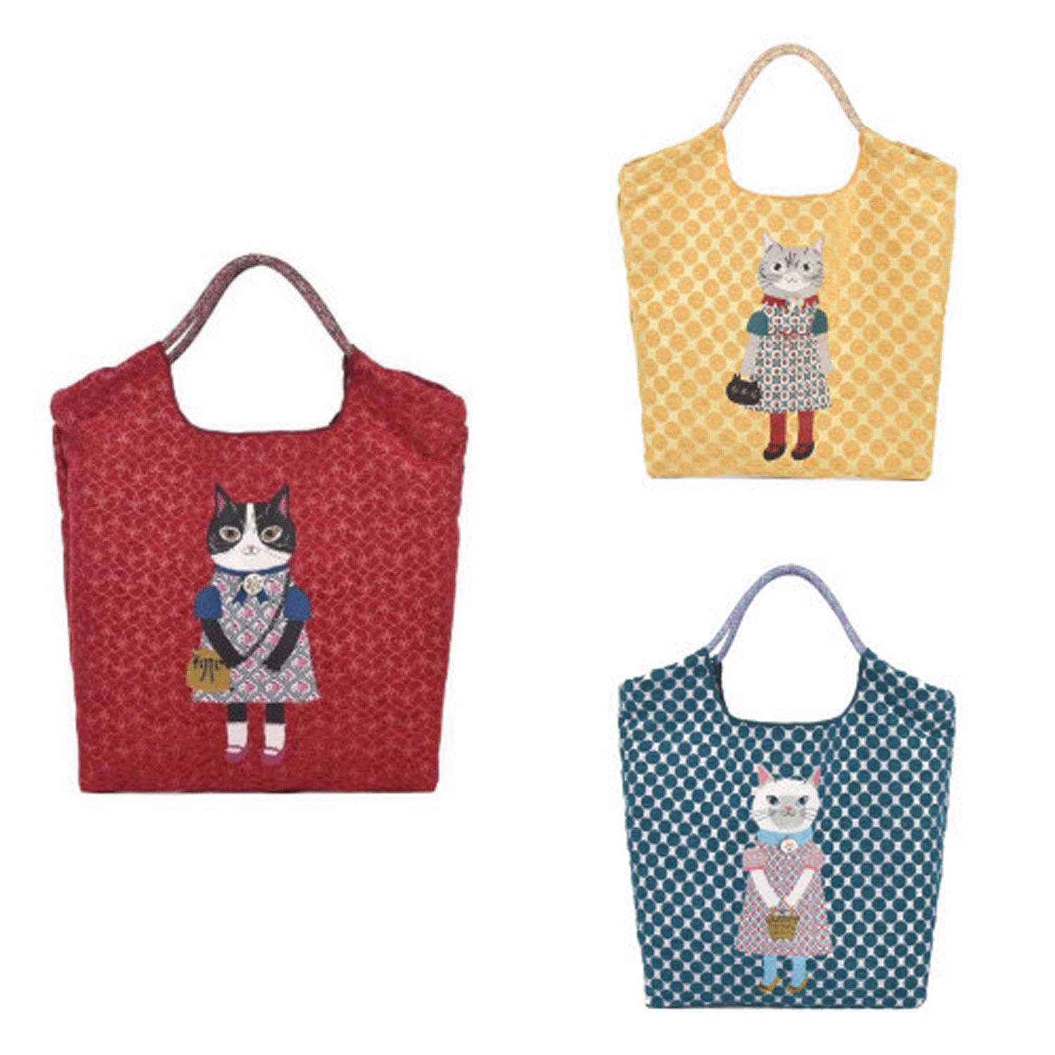 パーラーすずらん堂 シェニールジャガード パラコードバッグ