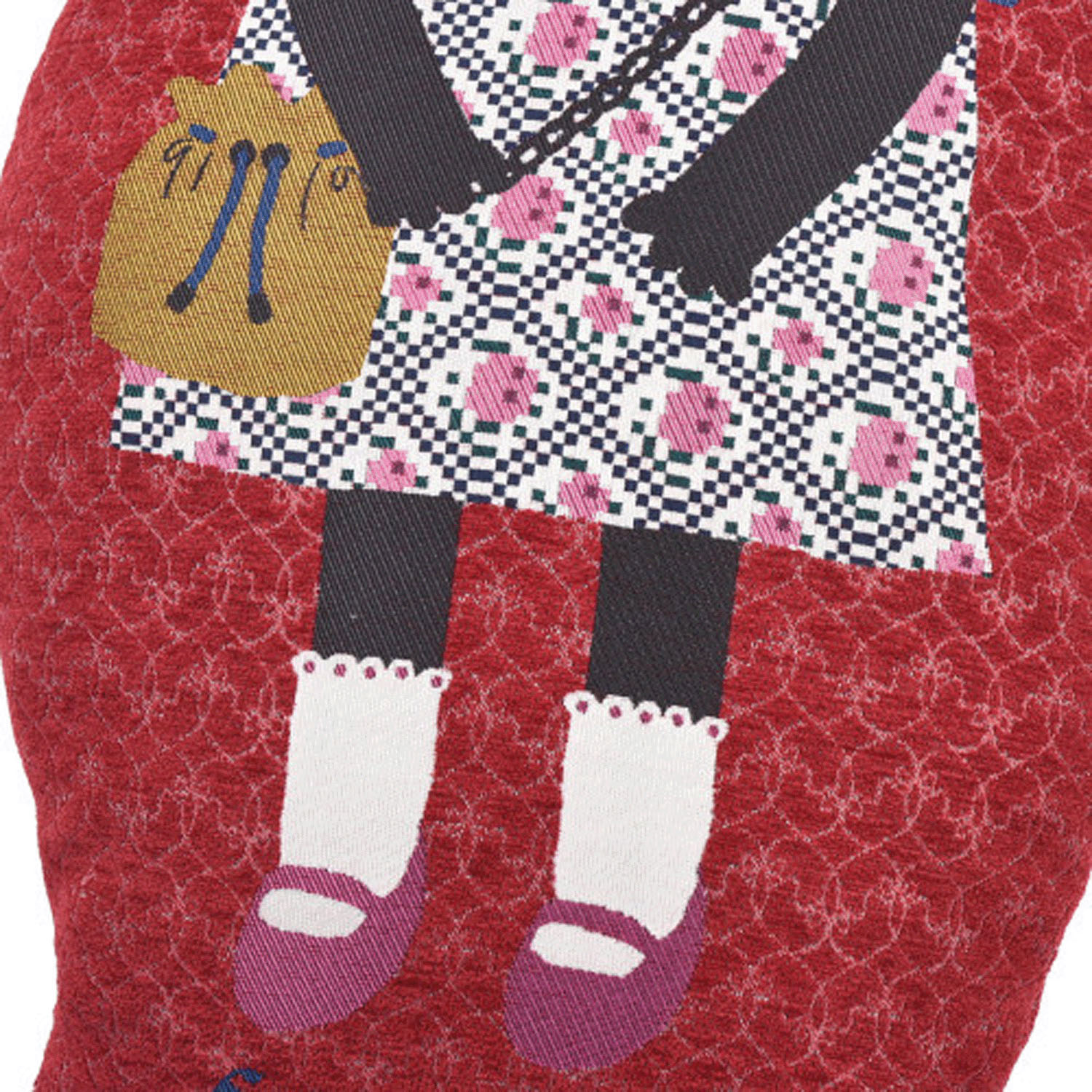 パーラーすずらん堂 シェニールジャガード クッション - 画像4