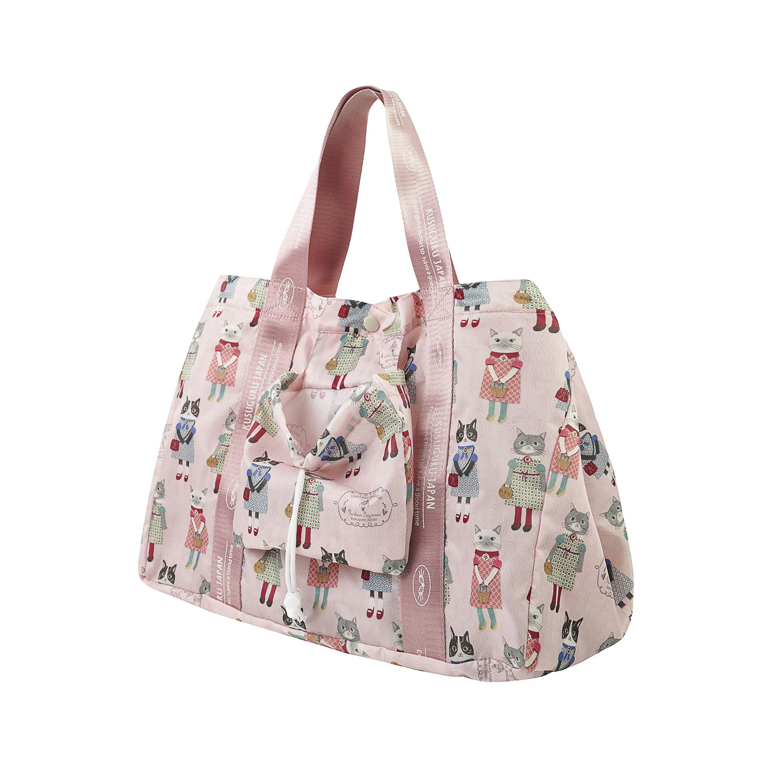 お買い物バッグ おめかしさん柄 - 画像7