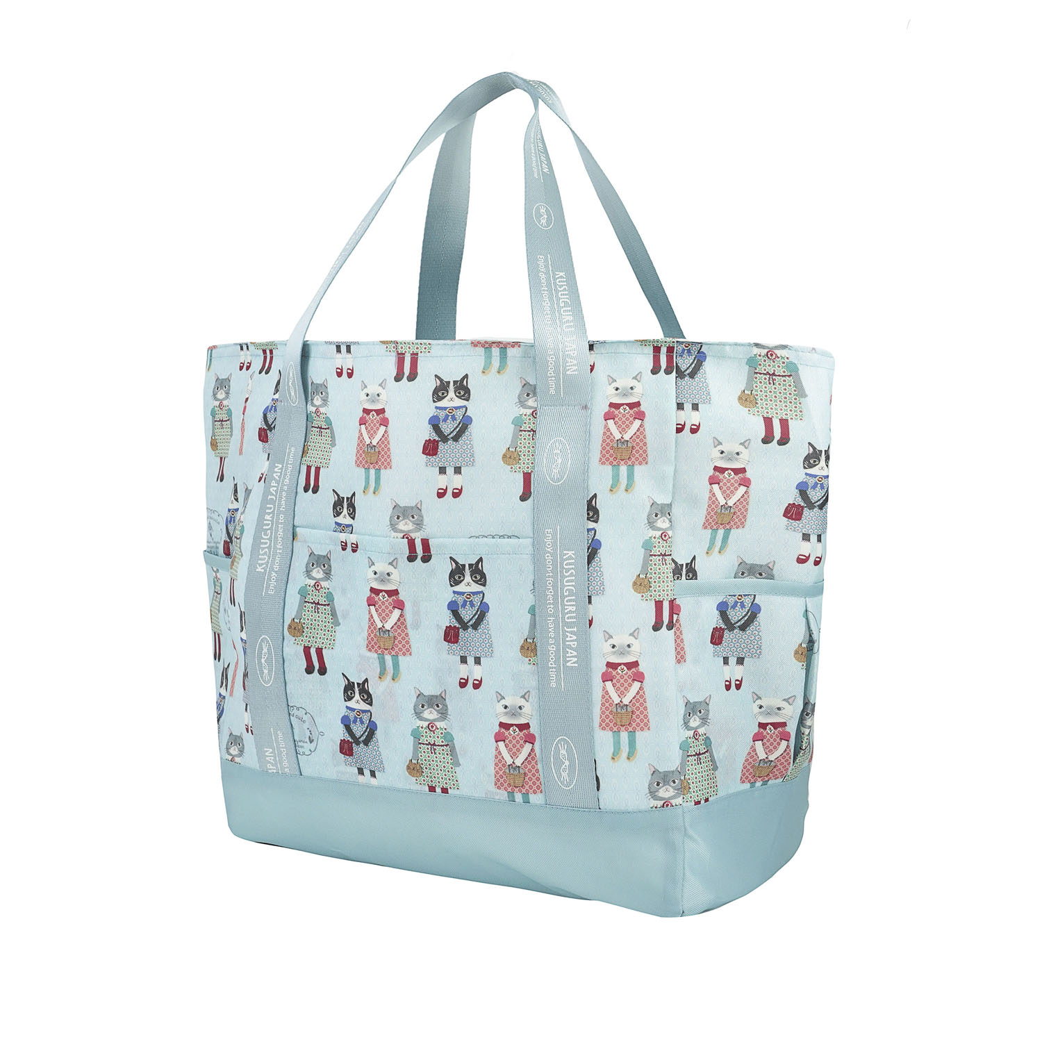 アルミ保冷保温 トートバッグ おめかしさん柄 - 画像11