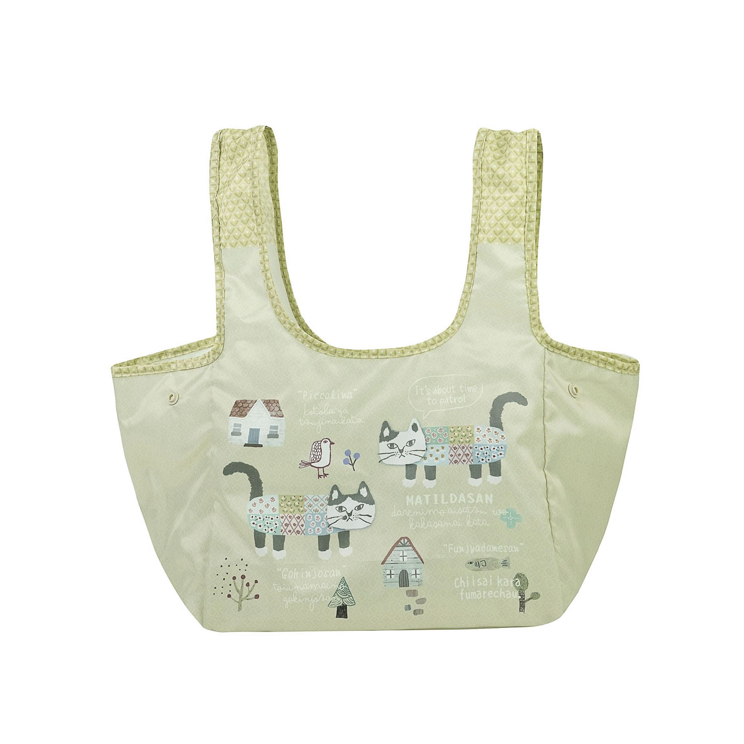 コンビニエコバッグ  マチルダさん柄 - 画像2